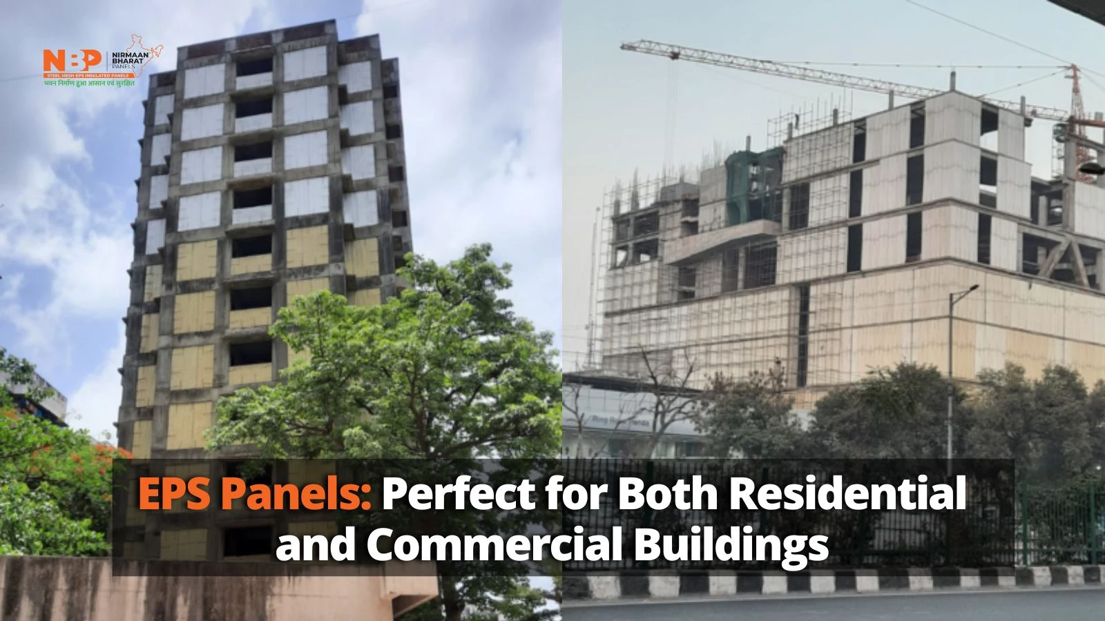 EPS Panels for residential and commercial buildings