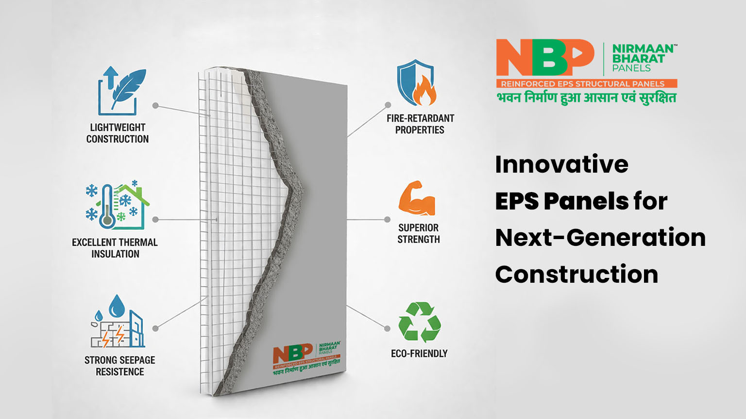 Insulated EPS panels for modern construction by NBP