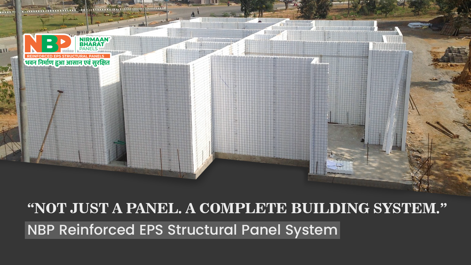 NBP Reinforced EPS Structural Panel System for modern building construction